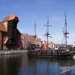 Żuraw – zabytkowy dźwig portowy Gdańska nad Motławą
